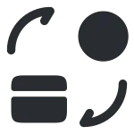 Card Coin SVG Icon